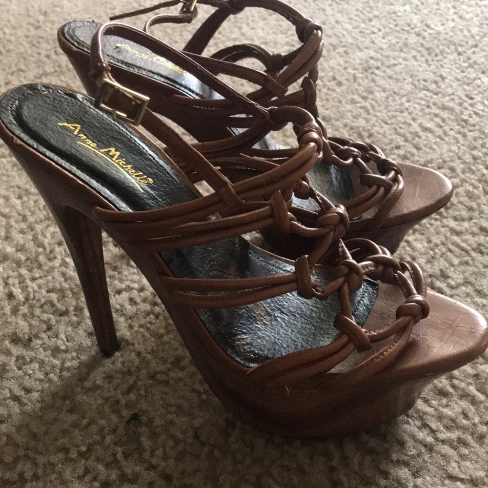 Brown heels